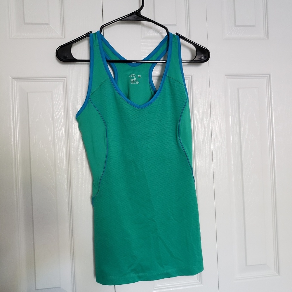 BCG Workout Fitness Top with Built in Bra Size M